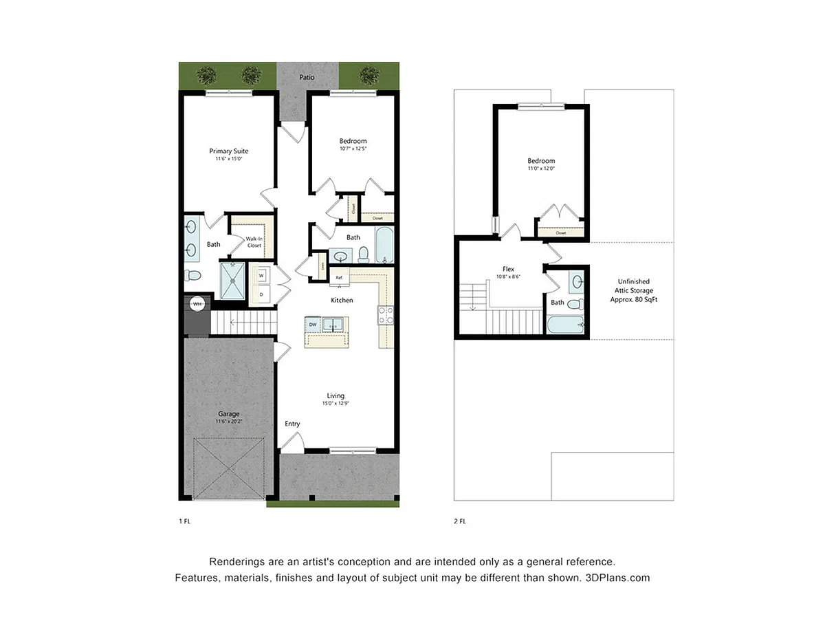 Floor plan Myrtle