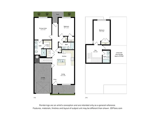 Floor plan Myrtle