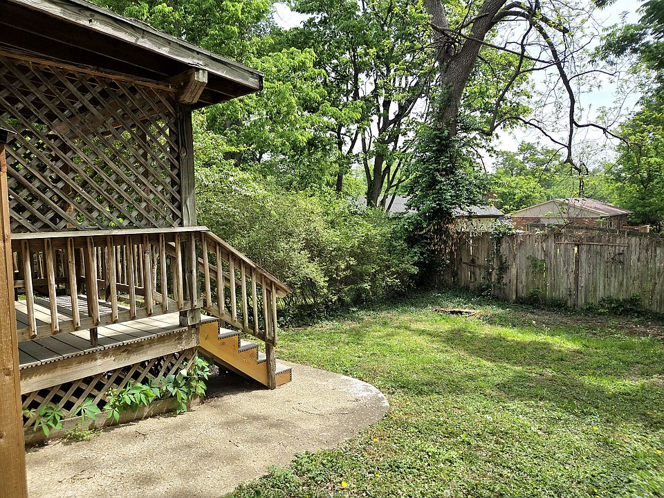 Covered Deck & Backyard