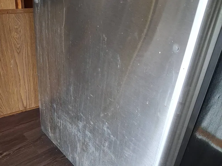 Refrigerator outside