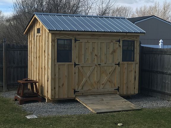 Amish-built shed 