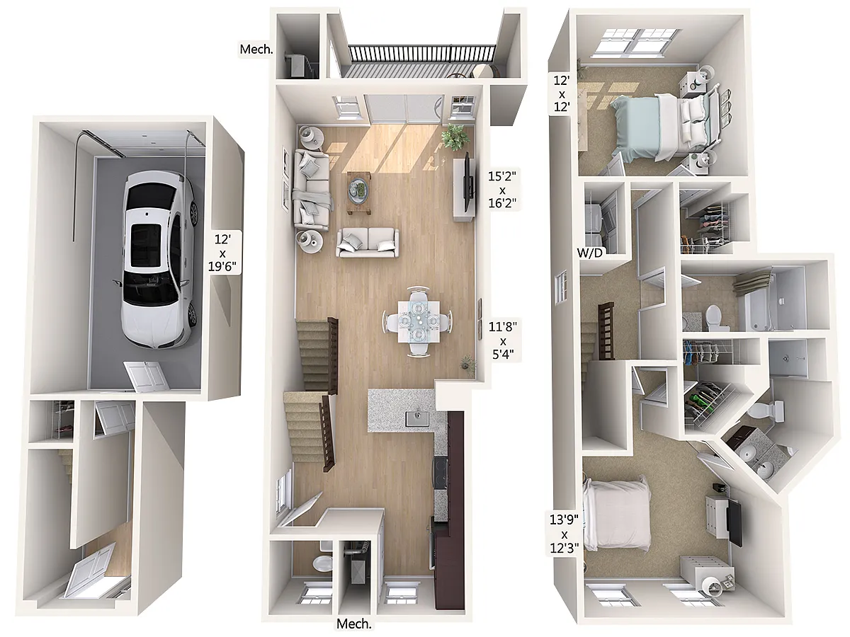 Floor plan B6T-2-1422sq