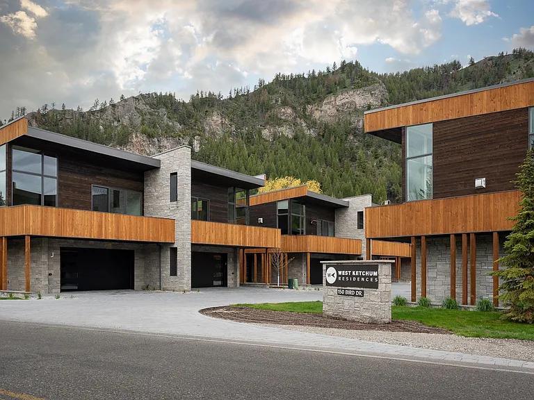 WK Residences Entrance... newly built luxury Townhomes