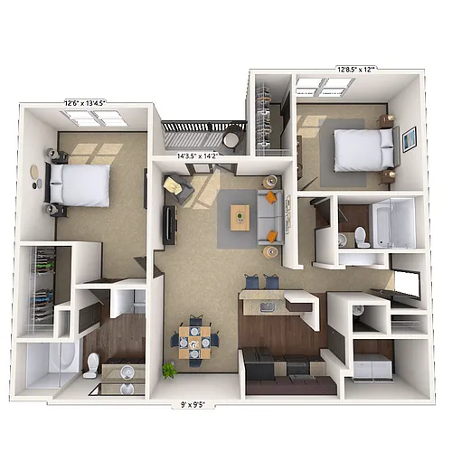 Floor plan Castlewood