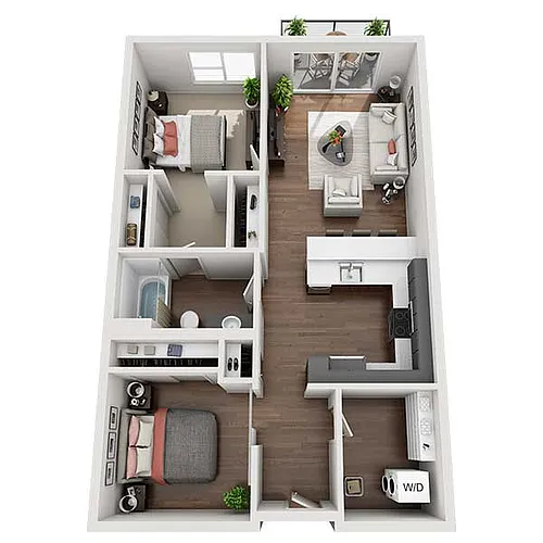 Floor plan B1A