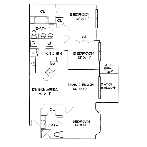 Floor plan Design 3A