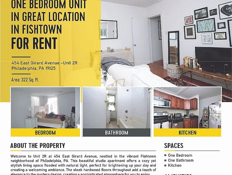 454 E Girard Ave #2R — Photo 9