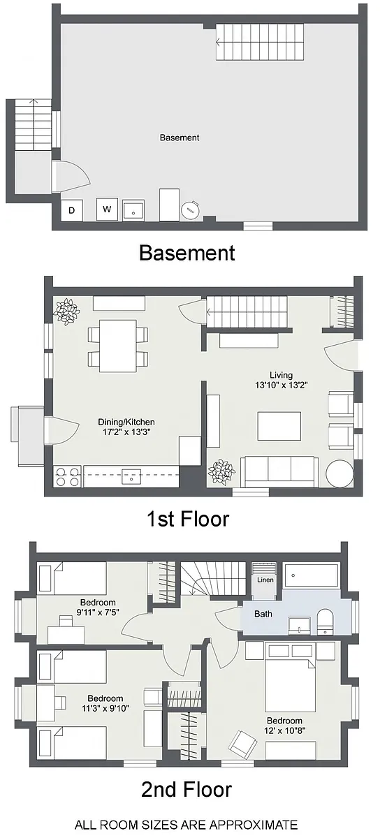 Floor plan Melbourne Townhouse