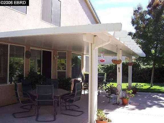 Backyard with Covered Patio