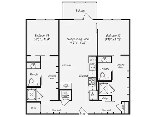 Floor plan B5VUF