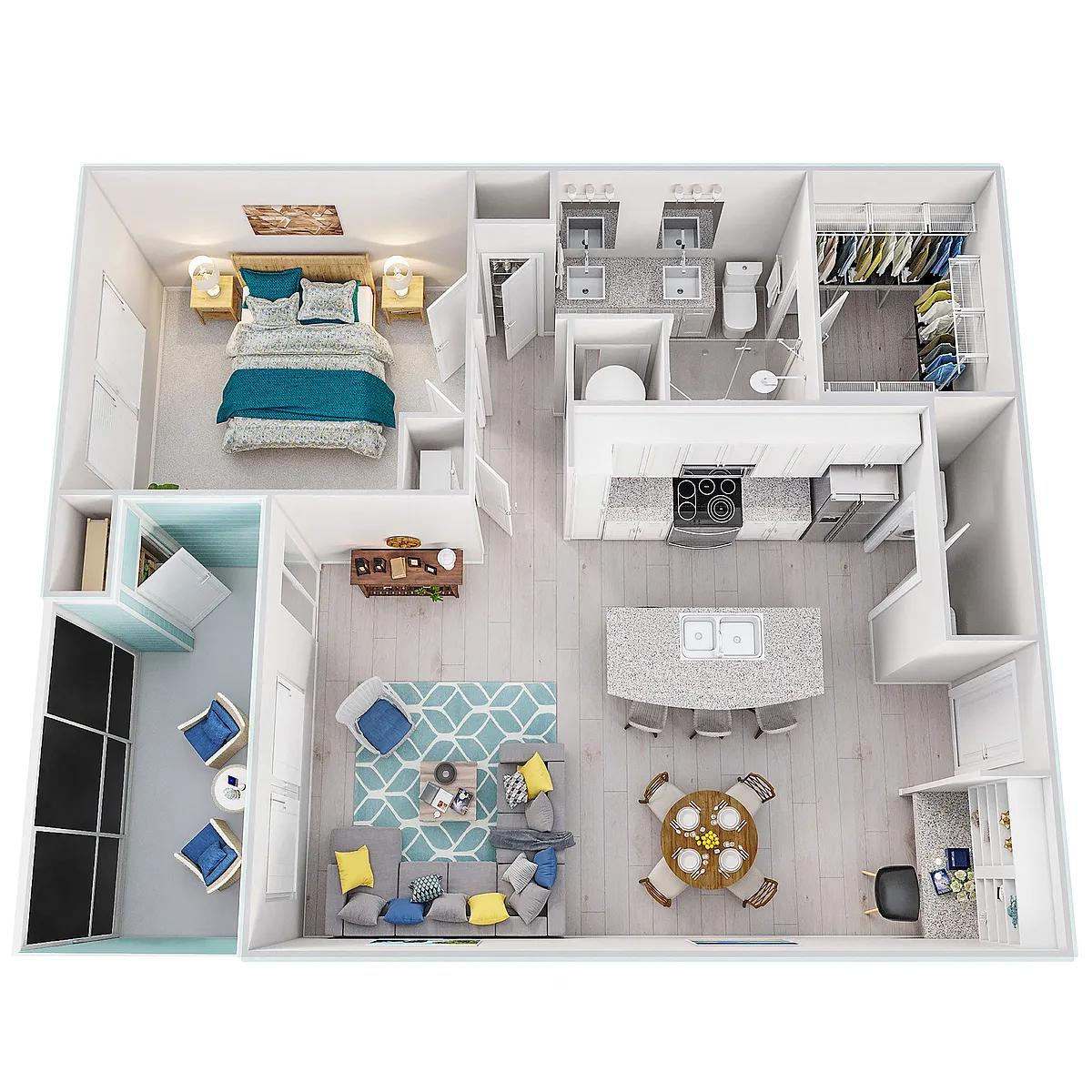 Floor plan A1