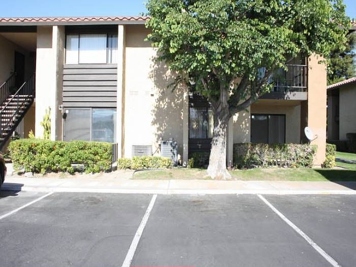 Front of condo
