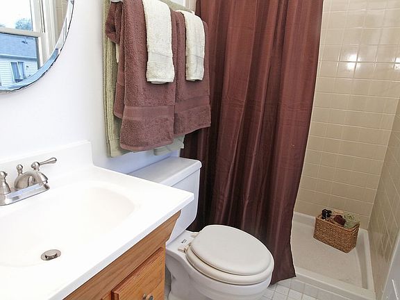 Large standing shower