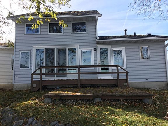 Lake side of house