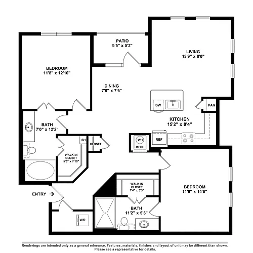 Floor plan B2A