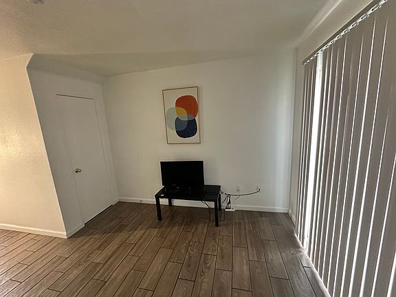 living room with storage