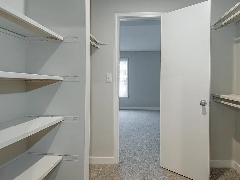 WALK-IN CLOSET OF ONE BEDROOM