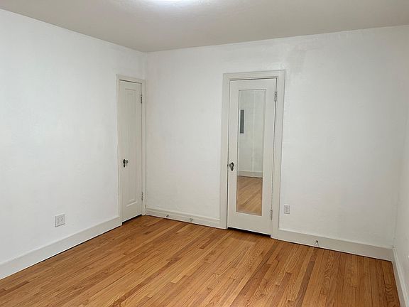 bedroom with 2 closets