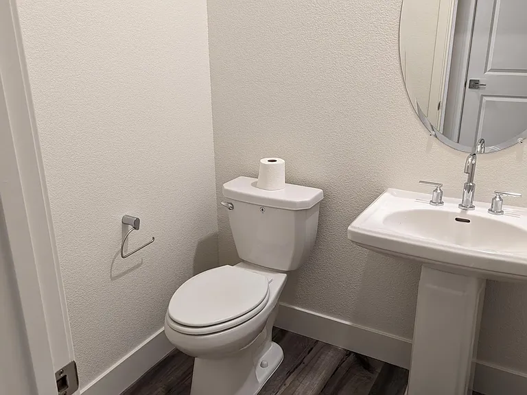 Half bath in downstairs