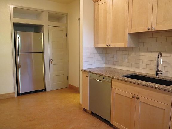 Lots of kitchen storage with large pantry closet