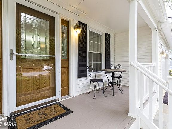 Welcoming Front Door and Sitting Porch