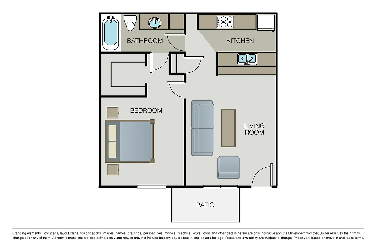 Floor plan Plan 1A