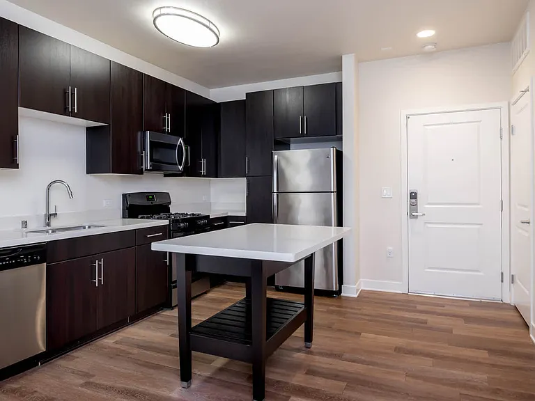 Kitchen with Stainless Steel Appliances