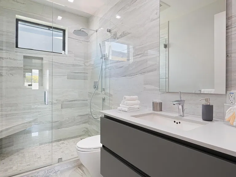 Plenty of space to wind down under the rain shower