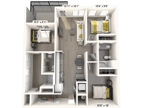 Floor plan CM01-scheme-1
