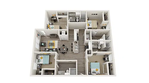 Floor plan The Reggie Renovated