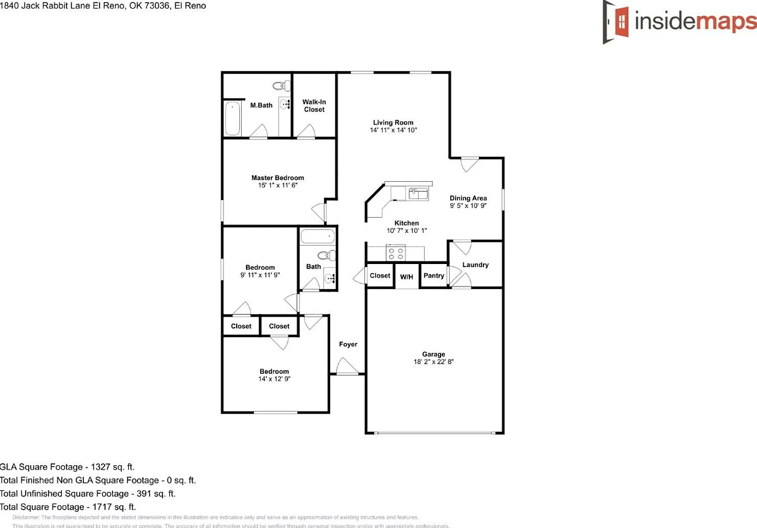Very Nice 3 Bedroom 2 Bath Home in El Reno Schools — Photo 3