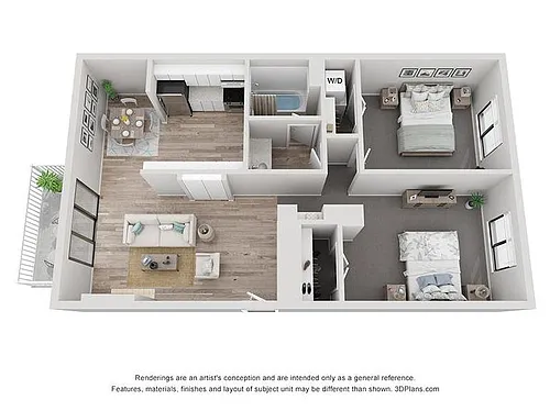 Floor plan 2X1 WD