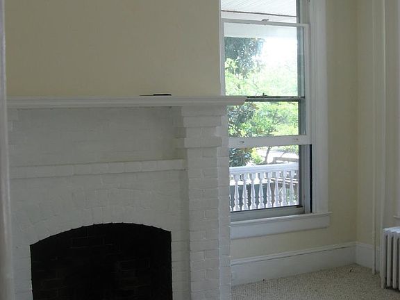Living Room, decorative fireplace
