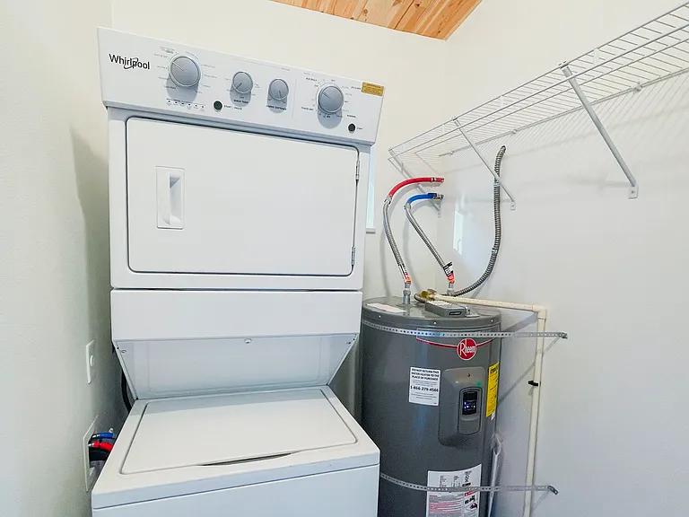 Washer and dryer