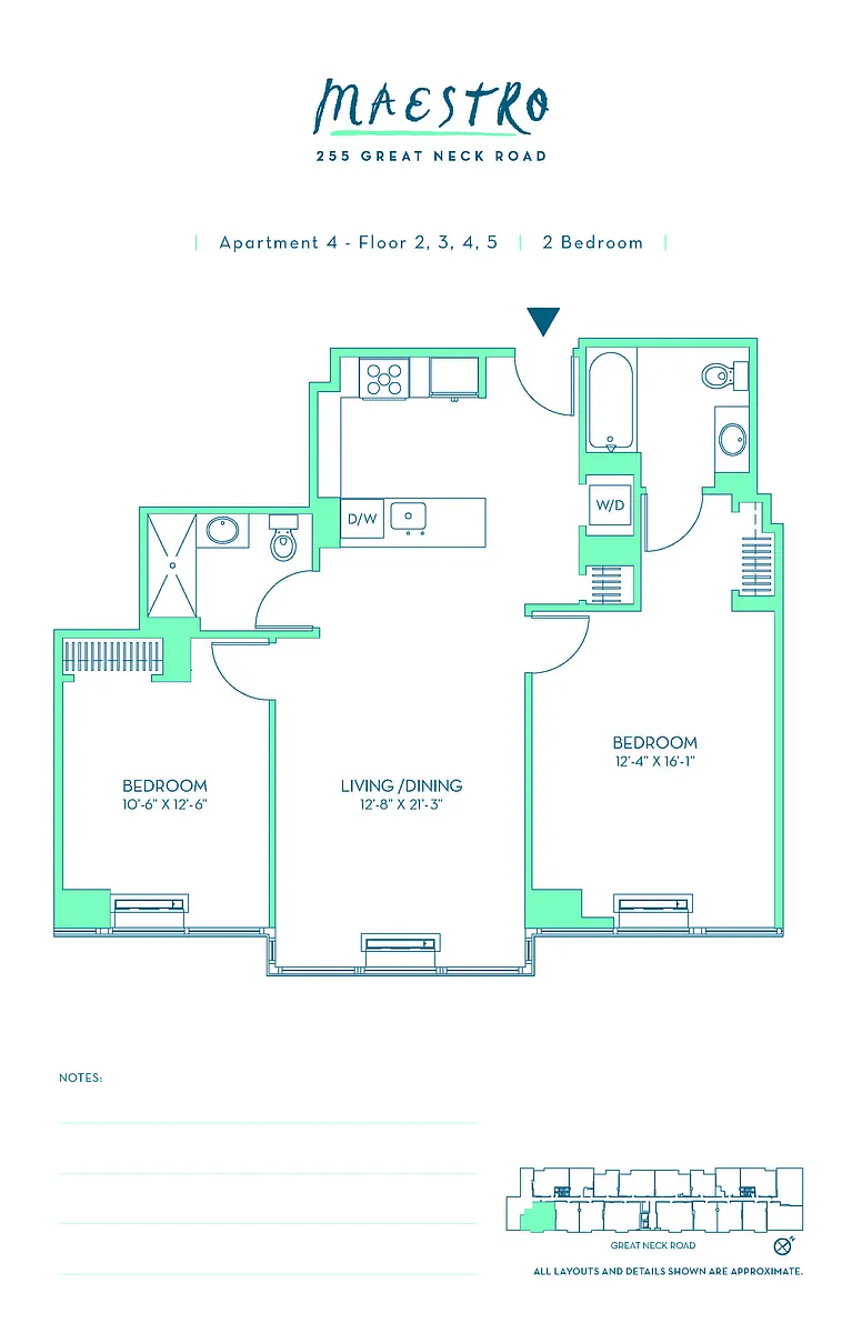 Floor plan 504