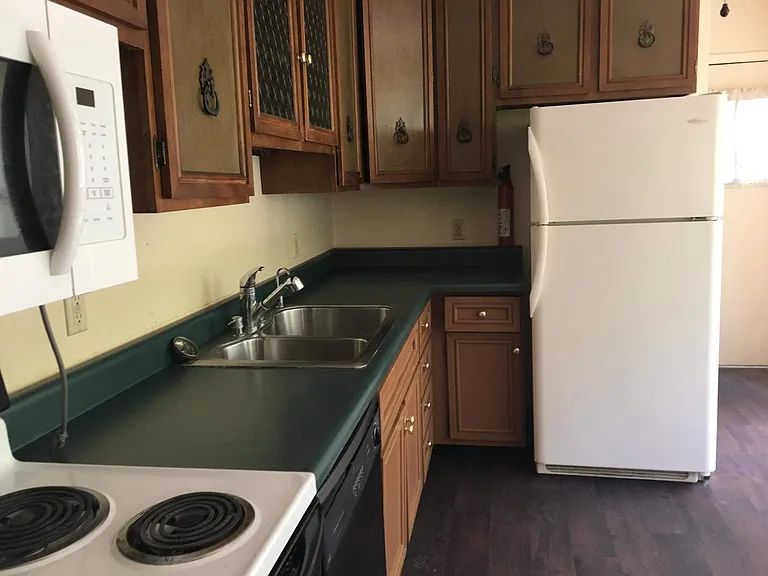 Kitchen with all the basics plus pantry