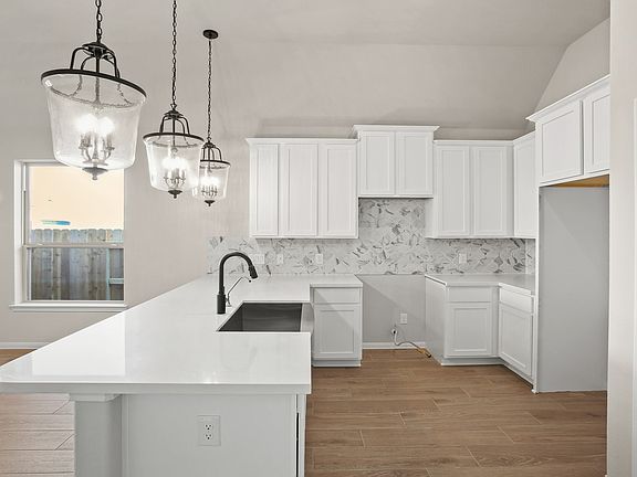 Abundant cabinet and counterspace