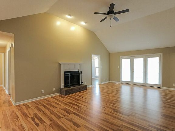 High vaulted ceiling