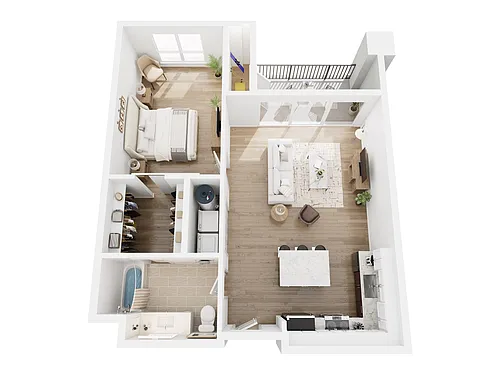 Floor plan A1-ADA