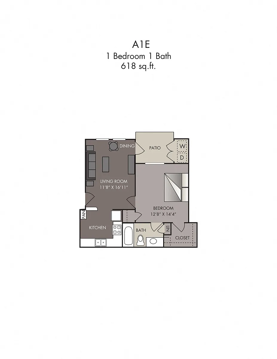 Floor plan A1E