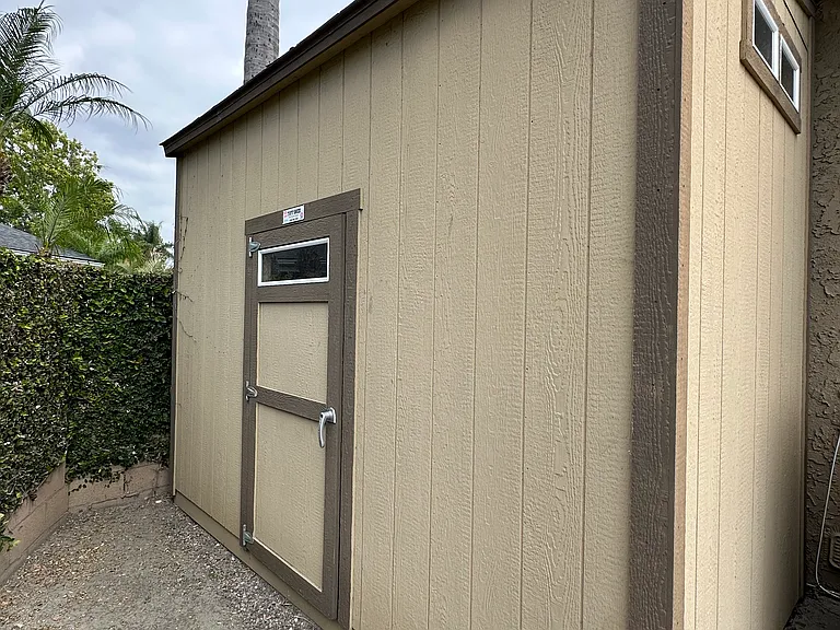 OUTDOOR SHED