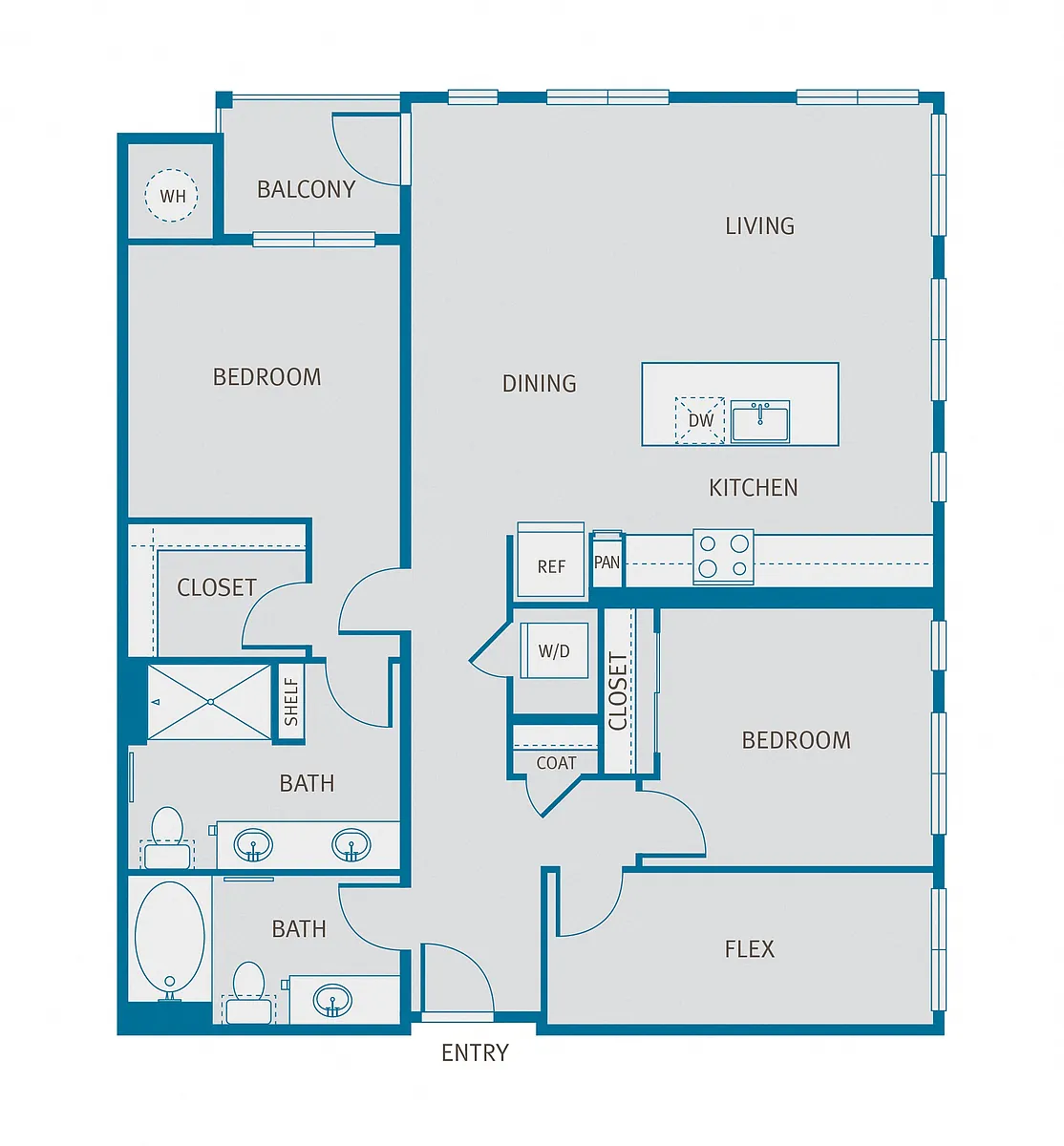 Floor plan B6
