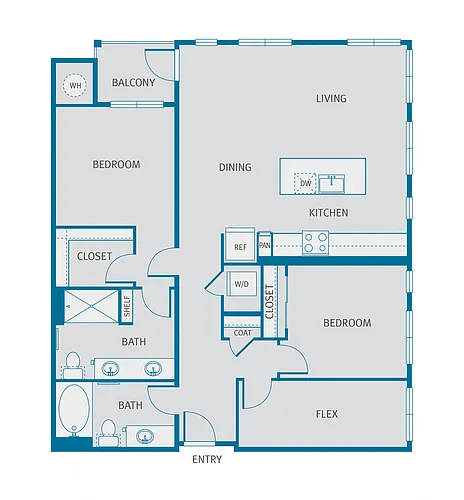 Floor plan B6