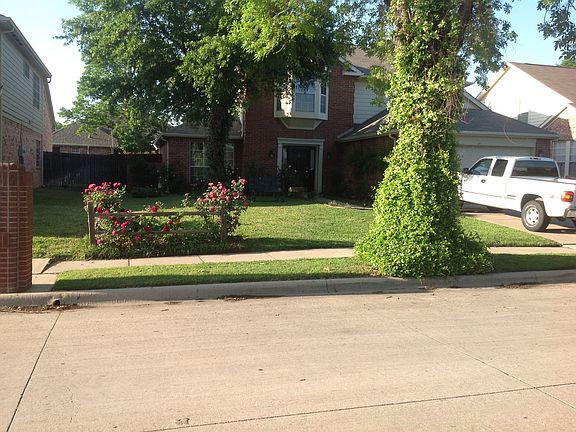 Beautiful landscaped yard