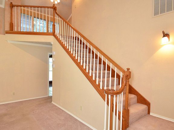 Staircase overlooks Den