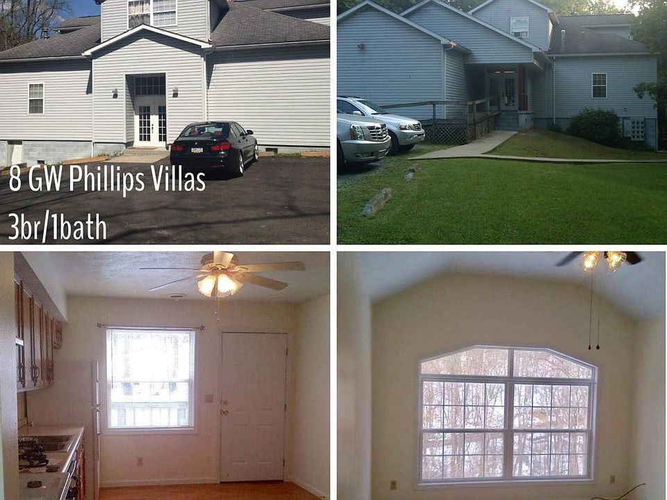 GW Phillips Villas 3br/1bath, upper level of building
