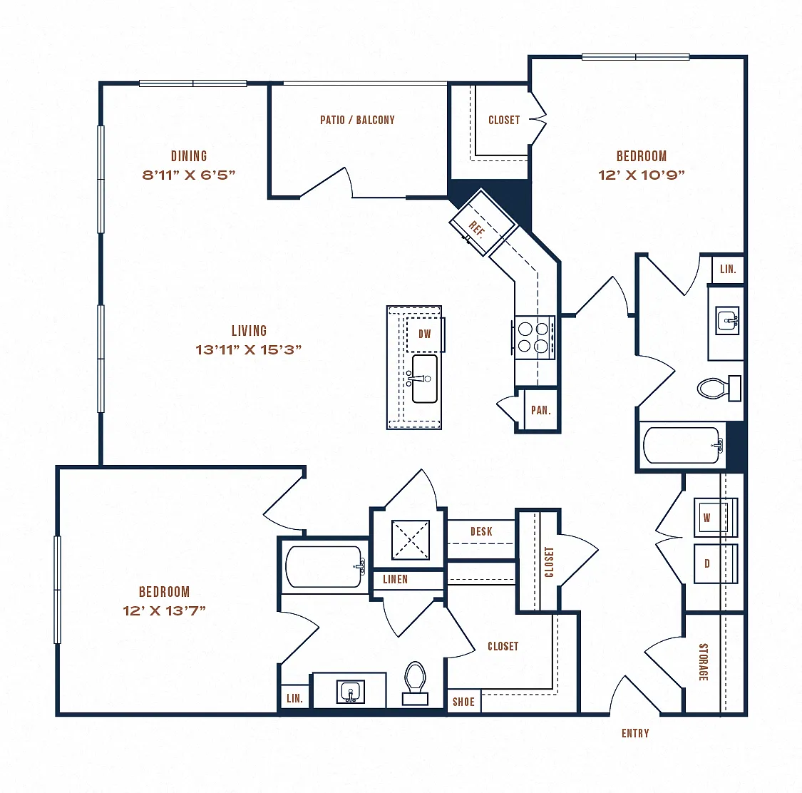 Floor plan B41