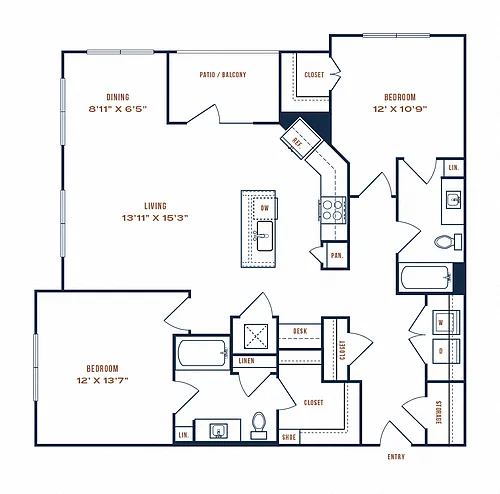 Floor plan B41