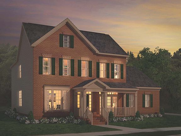 Elevation 2 of the Fillmore II a home design by Brookfield Residential at Waterford Manor