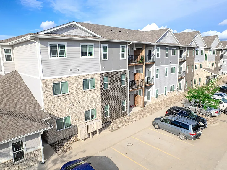 Private patios or balconies are available